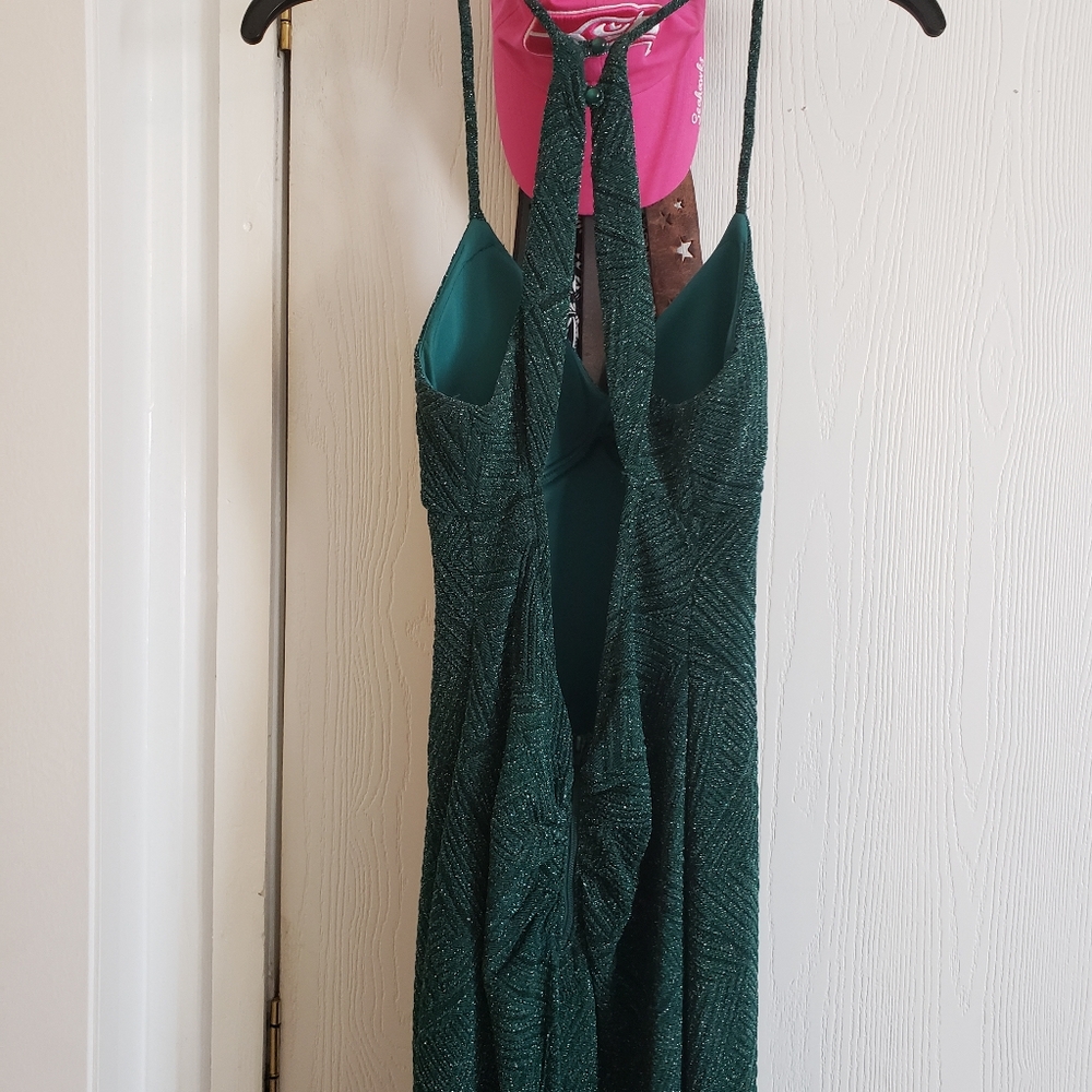 Beautiful emerald green formal dress